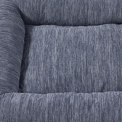 Sleepy Tail Society Large Gray Polyester-Nylon Cooling Pet Bed