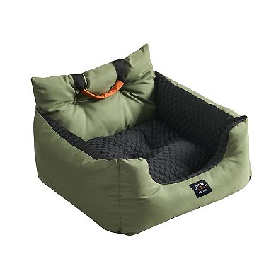 Sleepy Tail Society Cooling Comfort Polyester-Nylon Pet Car Seat