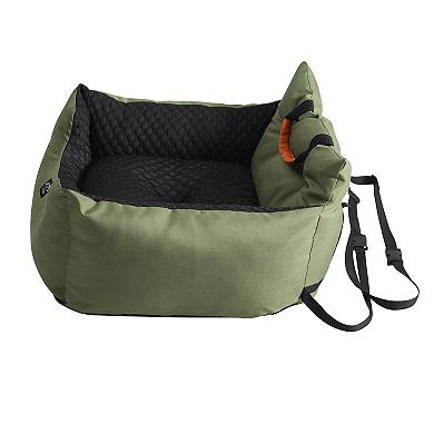 Sleepy Tail Society Cooling Comfort Polyester-Nylon Pet Car Seat