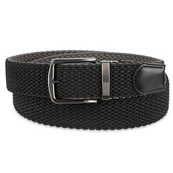 Men's Haggar® 35mm 2-In-1 Reversible Stretch Fabric Web Belt