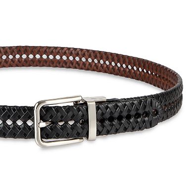 Men's Haggar® 30mm 2-in-1 Reversible Braid Belt