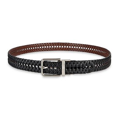 Men's Haggar® 30mm 2-in-1 Reversible Braid Belt