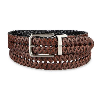 Men's Haggar® 30mm 2-in-1 Reversible Braid Belt