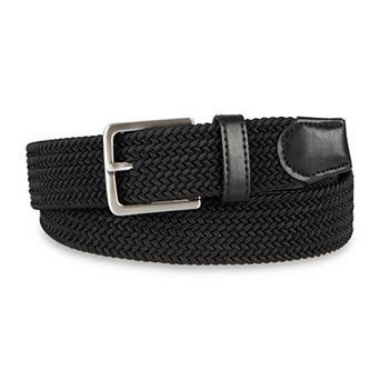 Men's Sonoma Goods For Life® Fully Adjustable Stretch Braided Belt With Leather Trim