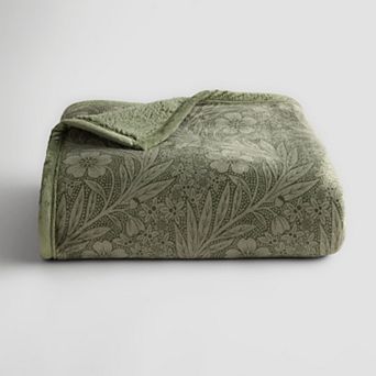 Cuddl Duds® Plush to Sherpa Throw Blanket