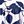 Blue White Leopard