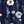 Navy Blue Floral