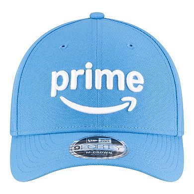 Men's New Era Light Blue Chase Elliott Amazon Prime 9FORTY M-Crown Adjustable Hat