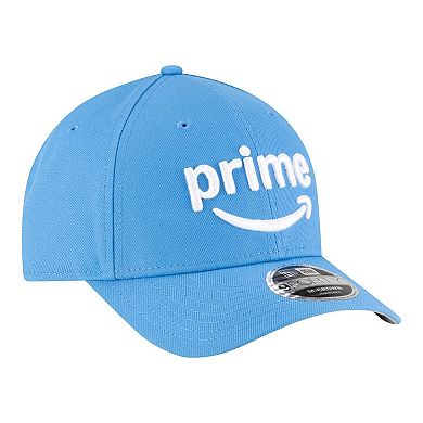 Men's New Era Light Blue Chase Elliott Amazon Prime 9FORTY M-Crown Adjustable Hat