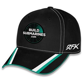 Unisex Checkered Flag Sports Black Brad Keselowski Blue Forge Alliance Uniform Adjustable Hat