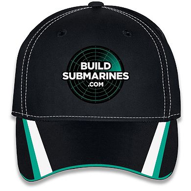 Unisex Checkered Flag Sports Black Brad Keselowski Blue Forge Alliance Uniform Adjustable Hat