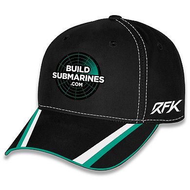 Unisex Checkered Flag Sports Black Brad Keselowski Blue Forge Alliance Uniform Adjustable Hat