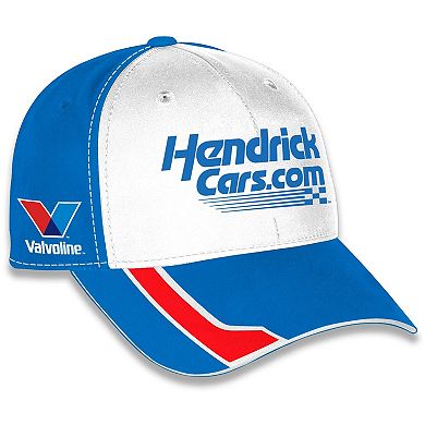 Unisex Checkered Flag Sports Blue Kyle Larson HendrickCars.com Uniform Adjustable Hat