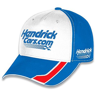 Unisex Checkered Flag Sports Blue Kyle Larson HendrickCars.com Uniform Adjustable Hat