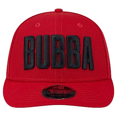 Men's New Era Red Bubba Wallace Driver 9FIFTY Snapback Hat