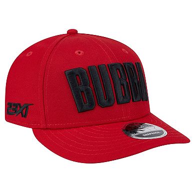 Men's New Era Red Bubba Wallace Driver 9FIFTY Snapback Hat