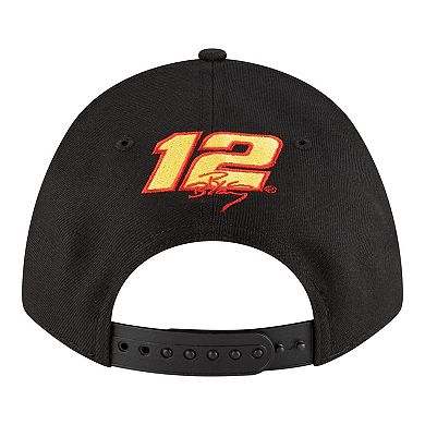 Men's New Era Black Ryan Blaney Menards 9FORTY M-Crown Adjustable Hat