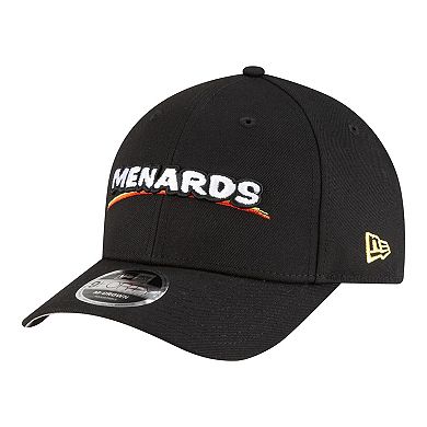 Men's New Era Black Ryan Blaney Menards 9FORTY M-Crown Adjustable Hat