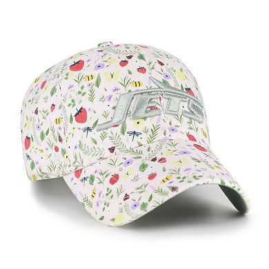 Women's '47 Light Pink New York Jets Posey Clean Up Adjustable Hat