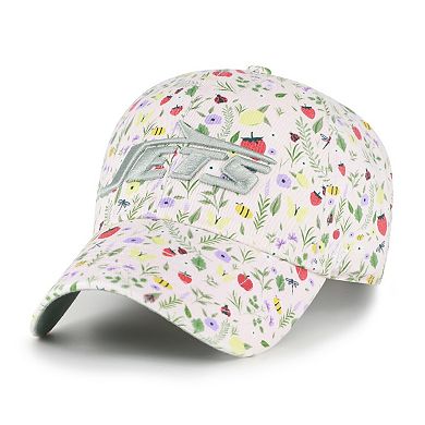 Women's '47 Light Pink New York Jets Posey Clean Up Adjustable Hat
