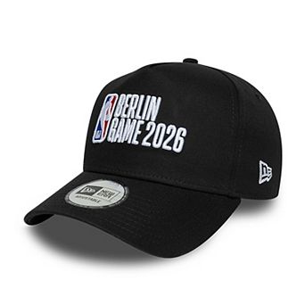 Men's New Era Black 2026 NBA Global Games Berlin A-Frame 9FORTY Adjustable Hat