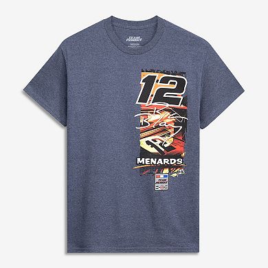 Men's Classic Ink Heather Navy Ryan Blaney #12 Delta T-Shirt