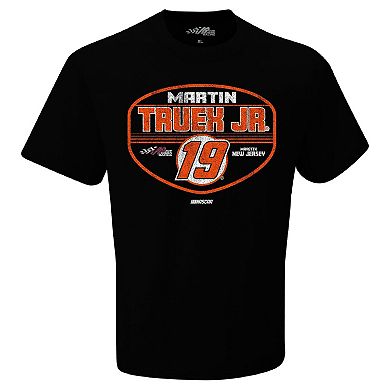 Men's Joe Gibbs Racing Team Collection Black Martin Truex Jr Tailgate T-Shirt