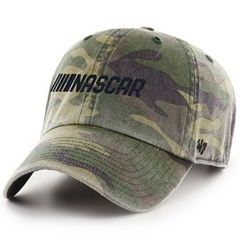 Men's '47 Camo NASCAR Clean Up Adjustable Hat