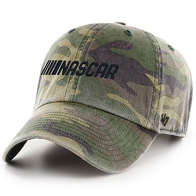 Men's '47 Camo NASCAR Clean Up Adjustable Hat