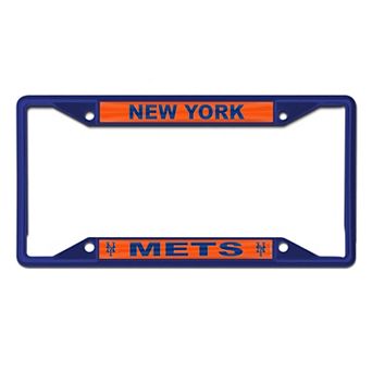 WinCraft New York Mets Chrome Color License Plate Frame