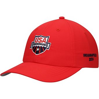 Men's Imperial Red USA Swimming 2024 Olympic Trials The Original Adjustable Hat