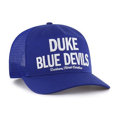 Men's '47 Royal Duke Blue Devils Contemporary Hitch Trucker Adjustable Hat
