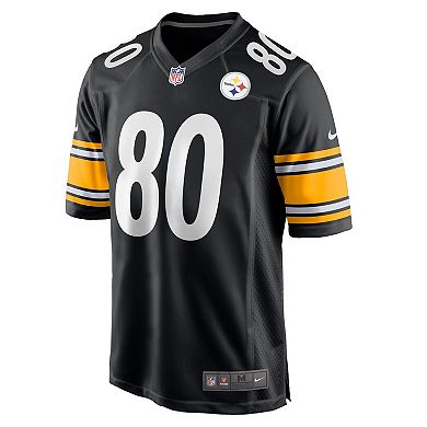 Men's Nike Darnell Washington Black Pittsburgh Steelers Game Jersey