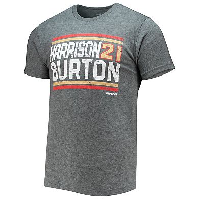 Men's Heathered Charcoal Harrison Burton Restart T-Shirt