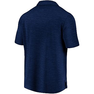 Men's Majestic Navy Tampa Bay Rays Practice Makes Perfect Cool Base Polo