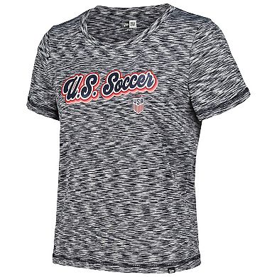 Women's 5th & Ocean by New Era Navy USWNT Athletic T-Shirt