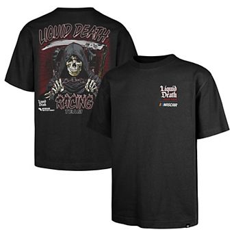 Men's '47 Black NASCAR Liquid Death Race Day Backer Foundation T-Shirt