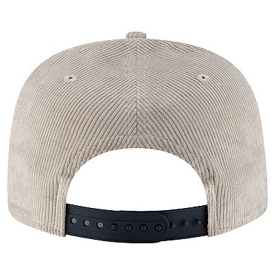 Men's New Era Gray USMNT Corduroy Golfer Adjustable Hat