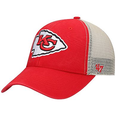 Men's '47 Red Kansas City Chiefs Flagship MVP Snapback Hat