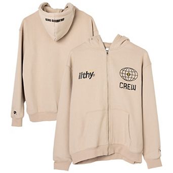 Unisex Tan ILTHY x Columbus Crew Full-Zip Hoodie