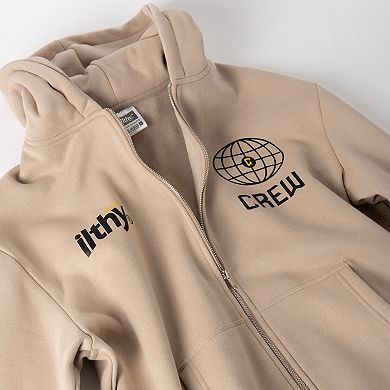 Unisex Tan ILTHY x Columbus Crew Full-Zip Hoodie