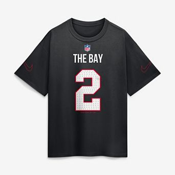 Men's Nike Black NFL Creator Flag Game Jersey T-Shirt