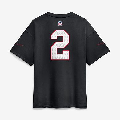 Men's Nike Black NFL Creator Flag Game Jersey T-Shirt