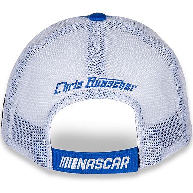 Men's RFK Racing Royal/White Chris Buescher Fastenal Adjustable Hat