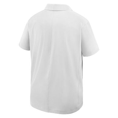 Men's Nike White U.S. Paralympics Woven Polo