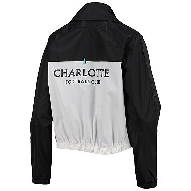 Women's The Wild Collective Black Charlotte FC Anthem Full-Zip Jacket