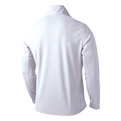 Unisex Nike White Toronto Tempo Performance Quarter-Zip Jacket