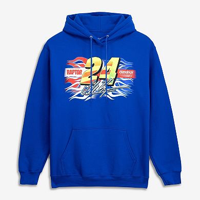 Men's Classic Ink Royal William Byron #24 Raptor Hoodie