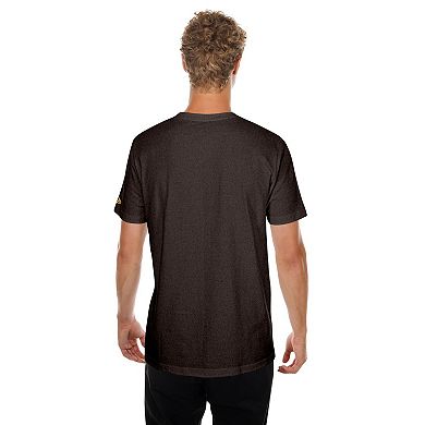 Men's New Era Brown San Diego Padres Oversized Throwback Distressed T-Shirt