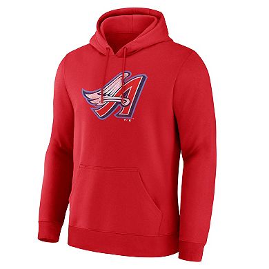 Men's Fanatics Red California Angels Era Hoodie